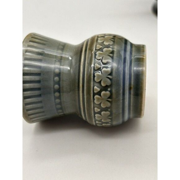 Wade‎ Irish Porcelain Two Miniature Posy Vases  Made in Ireland shamrock MINI - Picture 11 of 11